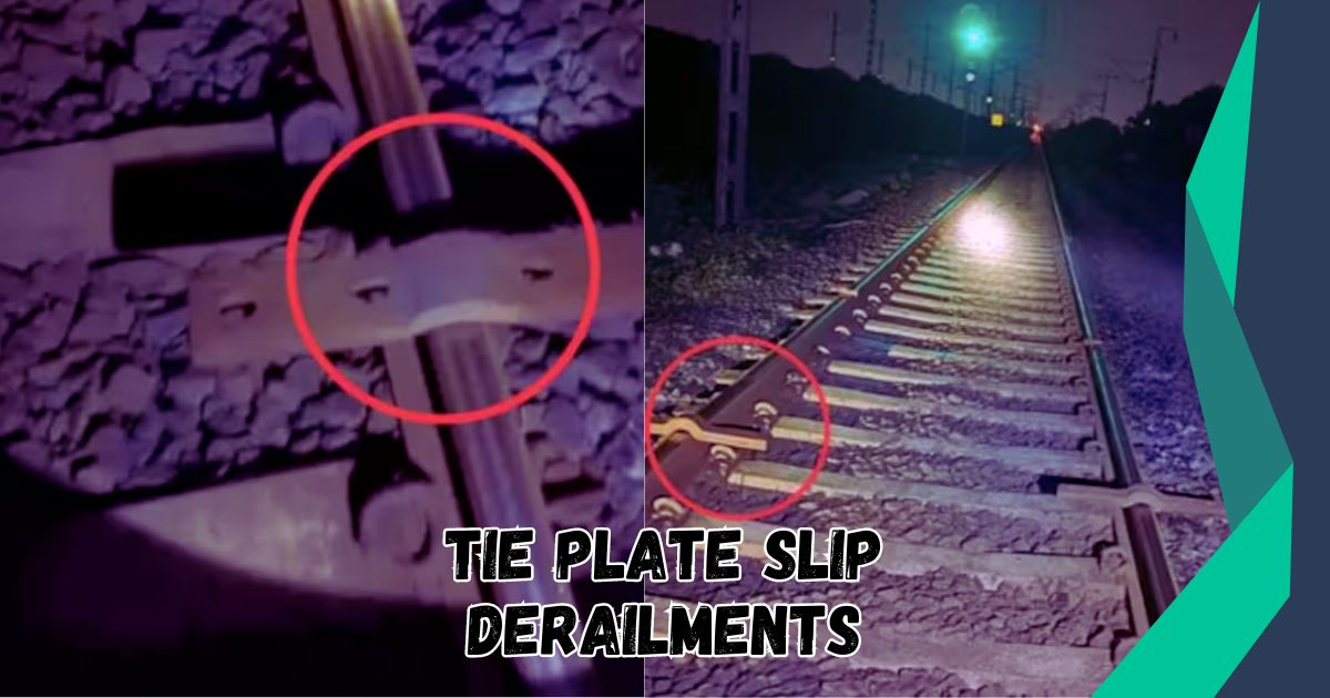 Tie Plate Slip Derailments